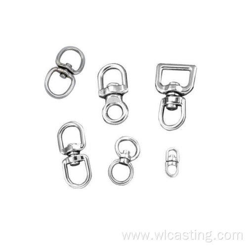 OEM Stainless Steel Double Eye Swivel Ring